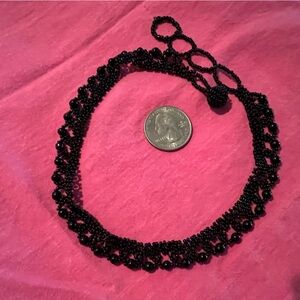 Black beaded chocker